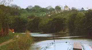 approaching Foxton